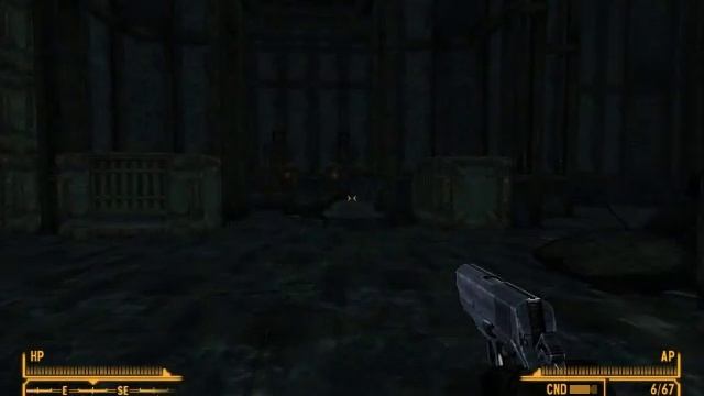 Fallout New Vegas Gameplay on 8400 gs (Overclocked) смотреть онлайн