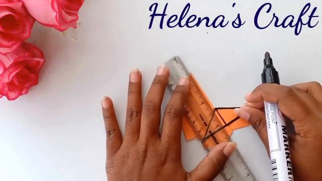 ORIGAMI BUTTERFLY BOOKMARK.