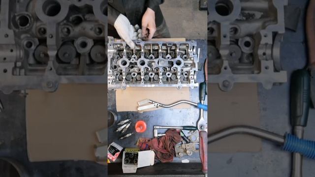 Засухариваем клапаны одной левой. Как быстро засухарить клапана? Это вопрос. смотреть онлайн