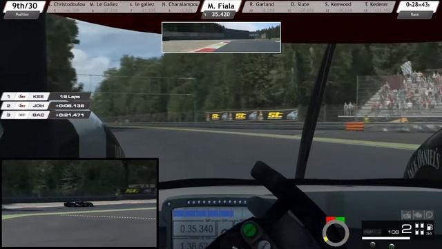 RaceRoom RE: DMD P20 @ Monza (RD club multiclass race) смотреть онлайн
