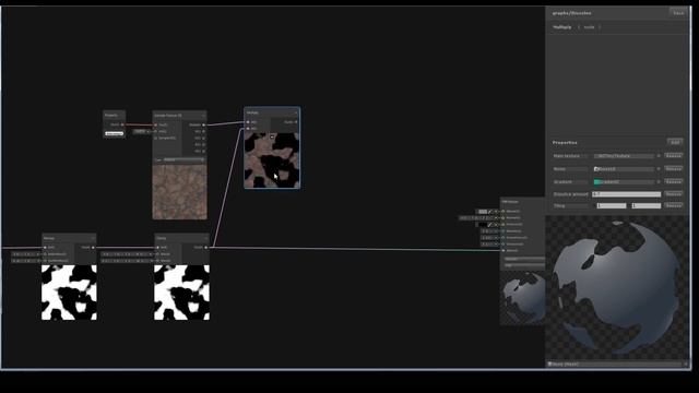 Создание шейдера для растворения текстуры в Shader Graph | Unity 2018.1 смотреть онлайн