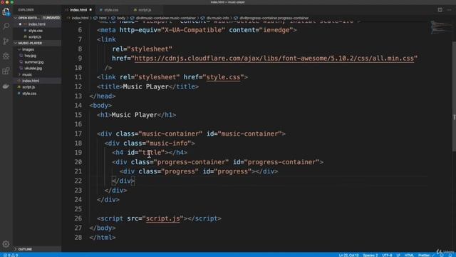 Music Player using java-script part 2 смотреть онлайн