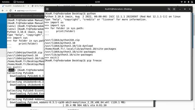 TUTO Python / PySide / Qt : Installation de PySide et Qt смотреть онлайн