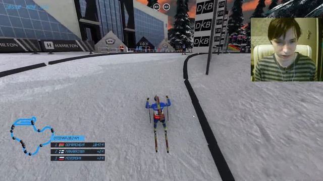 БИАТЛОН! Рождественская гонка 2021! смотреть онлайн