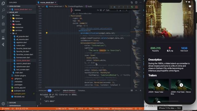 Flutter Movie App ( Local Notification Integrations ) Part 10 - 2 смотреть онлайн