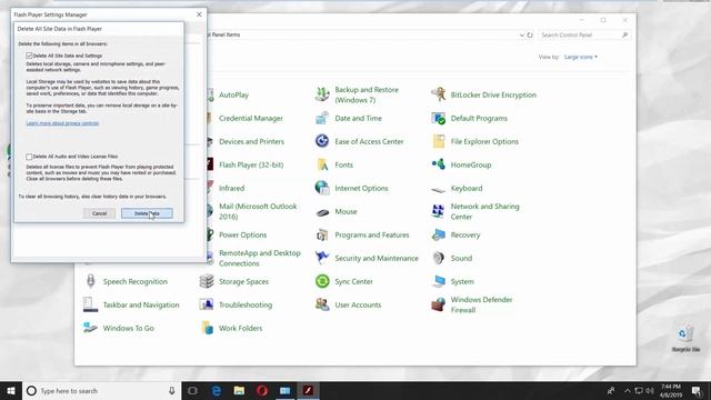 How to Clear Flash Player Cache in Windows 10 смотреть онлайн