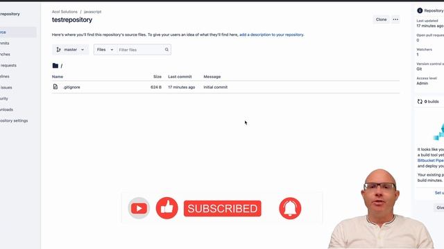 How to create a GIT repository and turn existing project into a repository смотреть онлайн