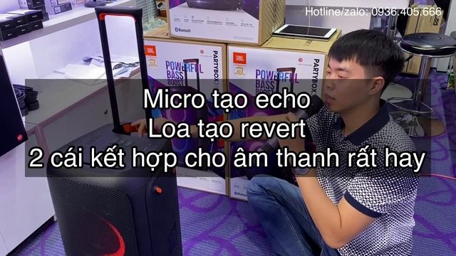 JBL PartyBox 310 Loa có Revert nhưng ko có Echo chọn micro sao cho đúng смотреть онлайн