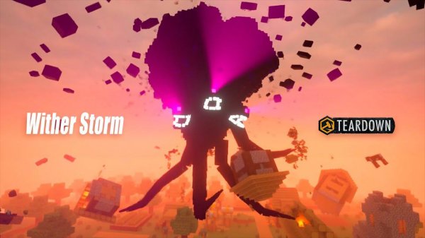 The WeatherStorm monster on the Minecraft map in | Teardown