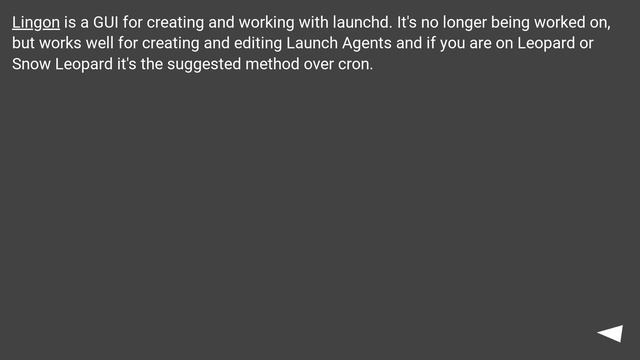 User friendly way to schedule jobs in Mac OS X смотреть онлайн