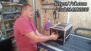 Столик для погружной пилы Зубр ПП 55 с креплением на ящик DeWalt tstak.