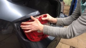 Как снять задний бампер Шкода рапид #снятиебампераskodarapid
