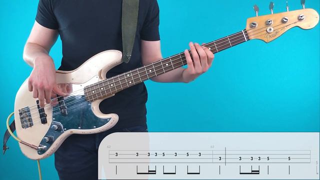 Pink Floyd - Let There Be More Light | Bass Cover with Play Along Tabs смотреть онлайн