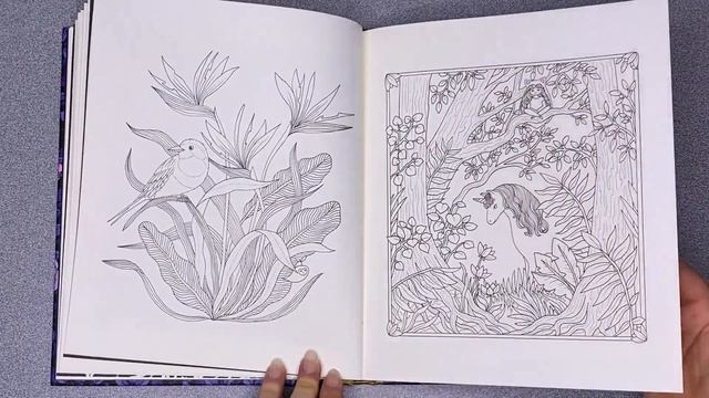 Luna Coloring Book Fast Flip Through | Maria Trolle (English Edition) смотреть онлайн