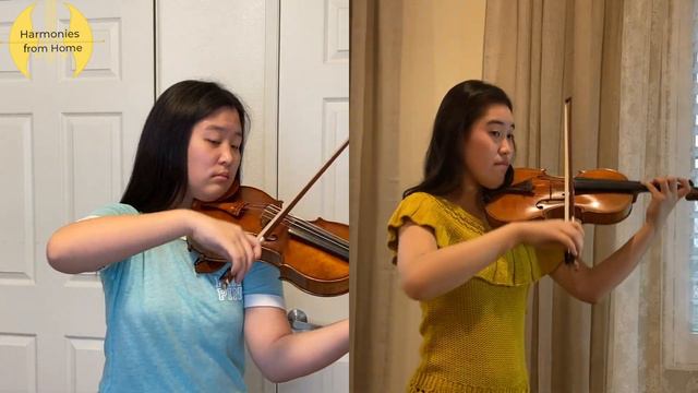 Por Una Cabeza - Violin Duet [Harmonies from Home] смотреть онлайн