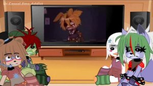 Security Breach React to The Missing Children + William Afton [Fnaf] GACHA