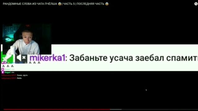УСАЧ ДЕЛАЕТ РЕАКЦИЮ ,НА РАНДОМНЫЕ СЛОВА ИЗ ЧАТА ПЧЁЛША 😱| ЧАСТЬ 5 | ПОСЛЕДНЯЯ ЧАСТЬ смотреть онлайн