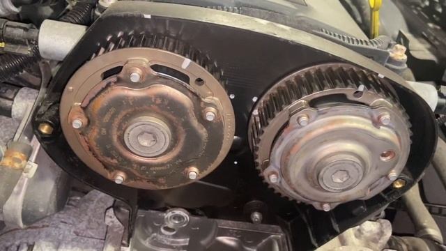 Vauxhall / Opel 1.6 petrol timing belt replacement Z16XER Z18XER смотреть онлайн