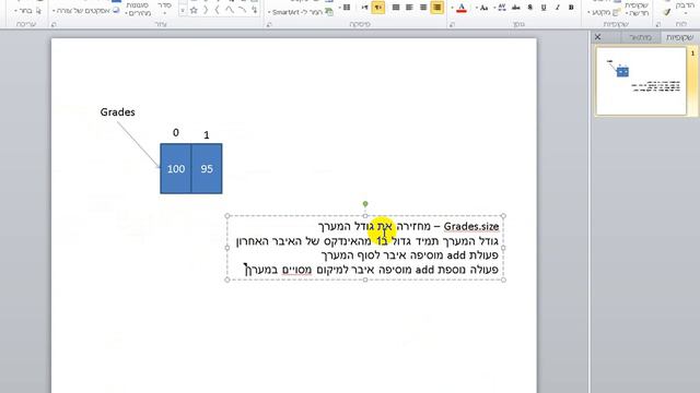 Java Arrays Hebrew смотреть онлайн