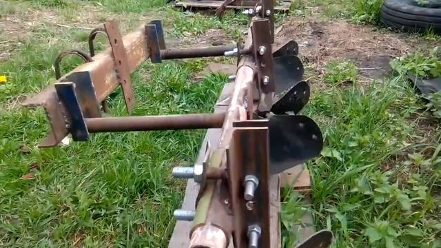 Самодельный распашник для Минитрактора штенли смотреть онлайн