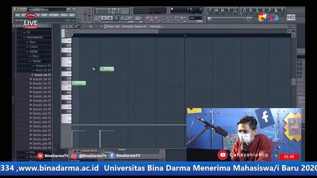 TUTORIAL PRODUKSI MUSIK DIGITAL .FT. CAHAYAHIHOP смотреть онлайн