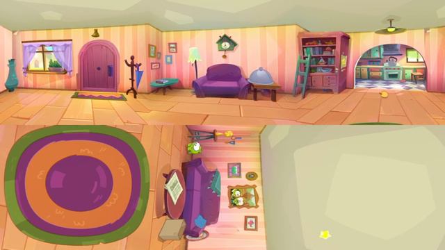 Ам Ням 360° Незваный гость Cut The Rope смотреть онлайн
