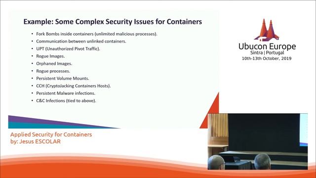 Europe Ubucon 2019 - Applied Security for Containers смотреть онлайн