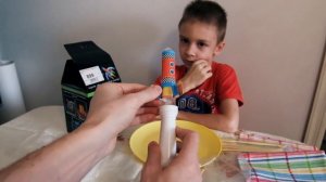 Взлетающая ракета. Химический опыт!!!