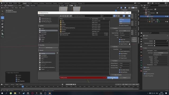 Blender to Unreal Engine | fix scale and rotation | fix bad animation смотреть онлайн