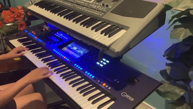 DESPACITO - Luis Fonsi - Instrumental Cover on Yamaha Genos смотреть онлайн