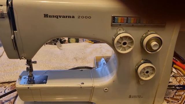 Husqvarna Viking sewing machine stitch selector unit assembly Part7 Final function. ? смотреть онлайн