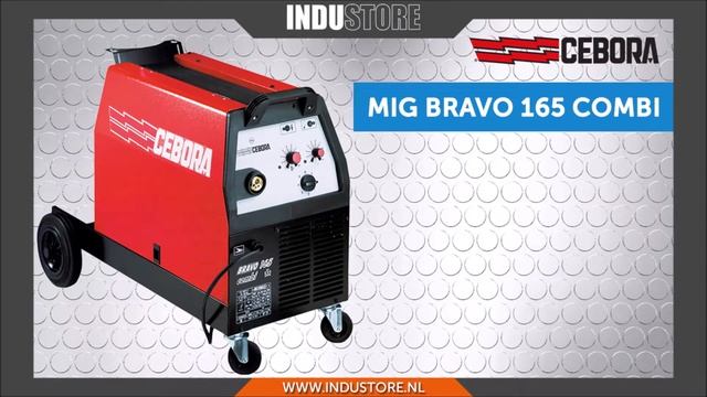 Industore: Cebora Lasapparaat - MIG Bravo 165 Combi (CO2 / Argon) смотреть онлайн