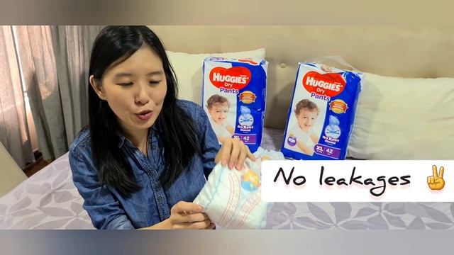 Mommy try & review Huggies Drypants смотреть онлайн