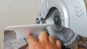 Пилим галтель/багет высотой до 10 см торцовкой с 210 диском