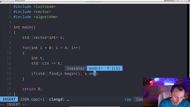 Решение задачи «228A. Не смешите мои подковы» с сайта codeforces.com на C++ смотреть онлайн