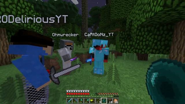 TWILIGHT FOREST + FIGHTING THE NAGA BOSS!!!! [Modded Minecraft] w/Delirious, Cartoonz, Ohm смотреть онлайн