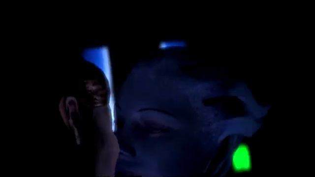 Mass Effect 1 Shepard and Liara love scene смотреть онлайн