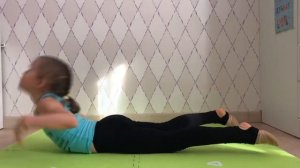 Растяжка спины. Как развить гибкость спины. Разминка гимнастки часть 2. ГИБКАЯ СПИНА.