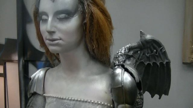 Сфинск.Выставка Космос на Тишинке.Леонтий Озерников скульптор дизайнер. смотреть онлайн