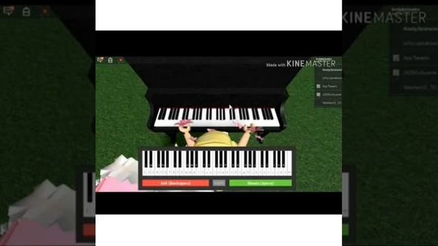 Giornos Theme (Original) Roblox Piano смотреть онлайн