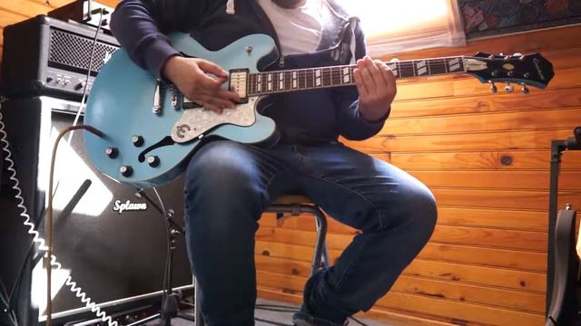 1997 Epiphone Supernova Noel Gallagher with Seymour Duncan Phat Cat set P90 - Crunch смотреть онлайн