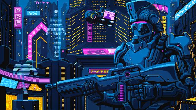 Cyberpunk Industrial Darksynth - 'Turbo Cop' смотреть онлайн