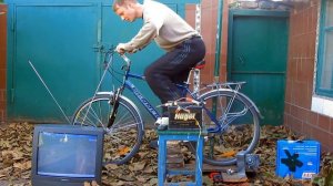 ✅Генератор своими руками на 220 вольт. DIY Bike Generator
