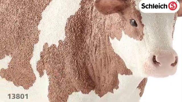 Schleich 13801 Симментальская корова смотреть онлайн