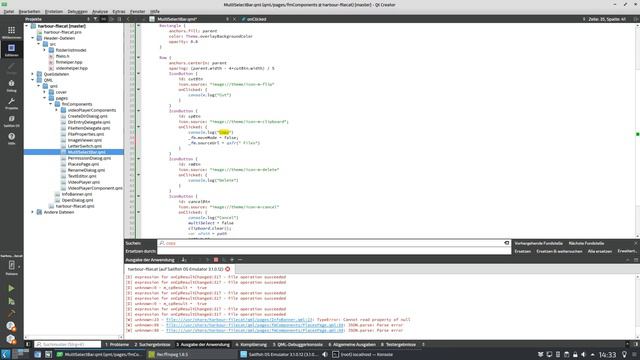SailfishOS Dev Podcast: Add multiselectbar filecat part2 смотреть онлайн