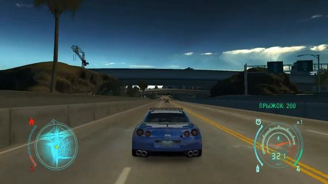 Коповская машина Nissan GT-R (NFS:Undercover) Police Car Nissan GT-R смотреть онлайн