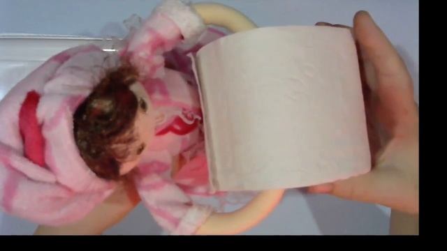 Презентация МК от Ирины Павлюченко Кукла-держатель для туалетной бумаги смотреть онлайн