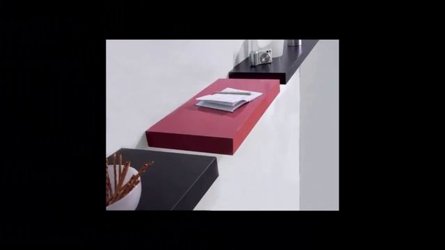 Декоративные полки на стену. Полки без видимых креплений. Крепление полок без видимого крепежа. смотреть онлайн