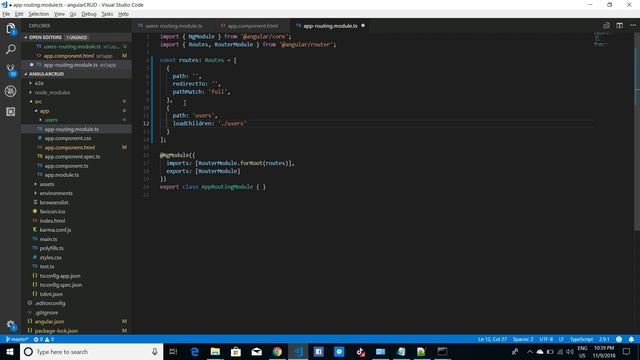 Angular 7 CRUD API node js, express and MongoDB part 1 смотреть онлайн