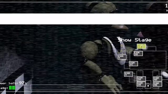 FNaF 1 Night 4 :(кошка хочет есть) смотреть онлайн